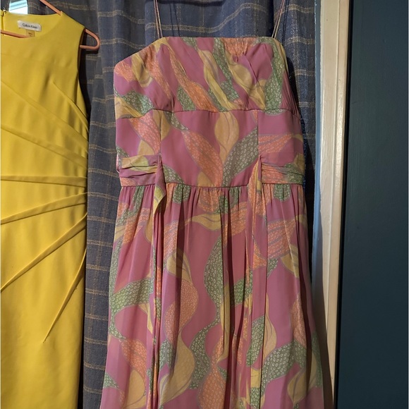 Kay Unger Spaghetti Strap Dress Size 10 - Picture 2 of 2